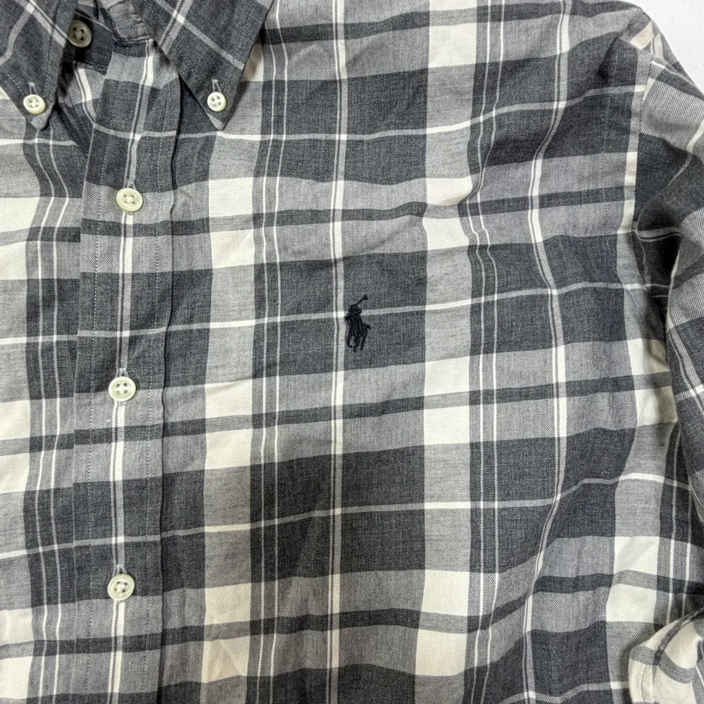 Ralph Lauren Blake Button Down Shirt‎ Plaid Long Sleeve Mens Size M